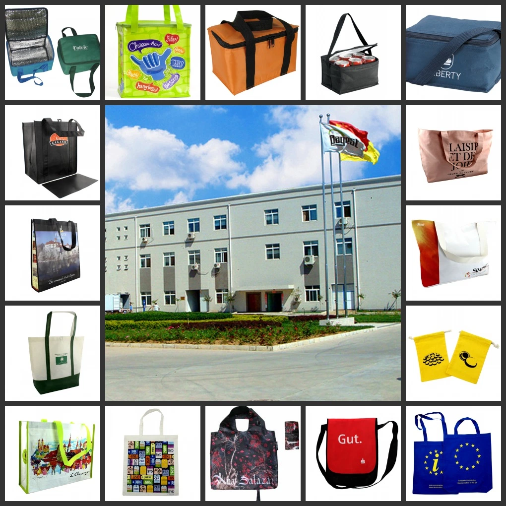 100/120/140/GSM Cheap Printed Promotional Gift Shopping Tote PP/TNT/PLA/Bamboo Non Woven Bag